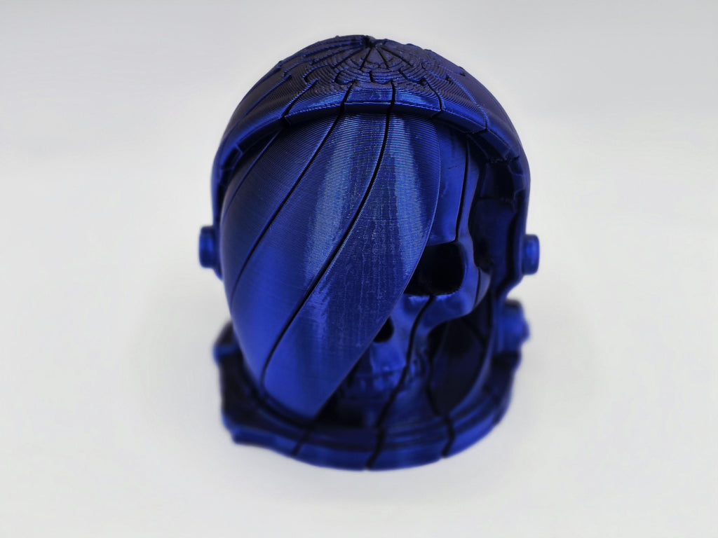 Astronaut Skull Fidget Toy, 3D Printed Space Skull Twist Fidget, Stress Relief for ADHD Anxiety, Cool Space Desk Gift