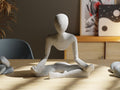 Modern 3D Printed Minimalist Figure Sculpture - Unique Art Decor for Home or Office