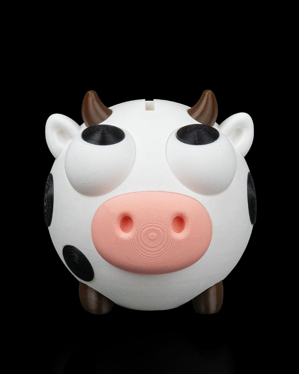 Cow Coin Bank – Cute Animal Piggy Bank for Kids and Adults – Fun Money Saving Box