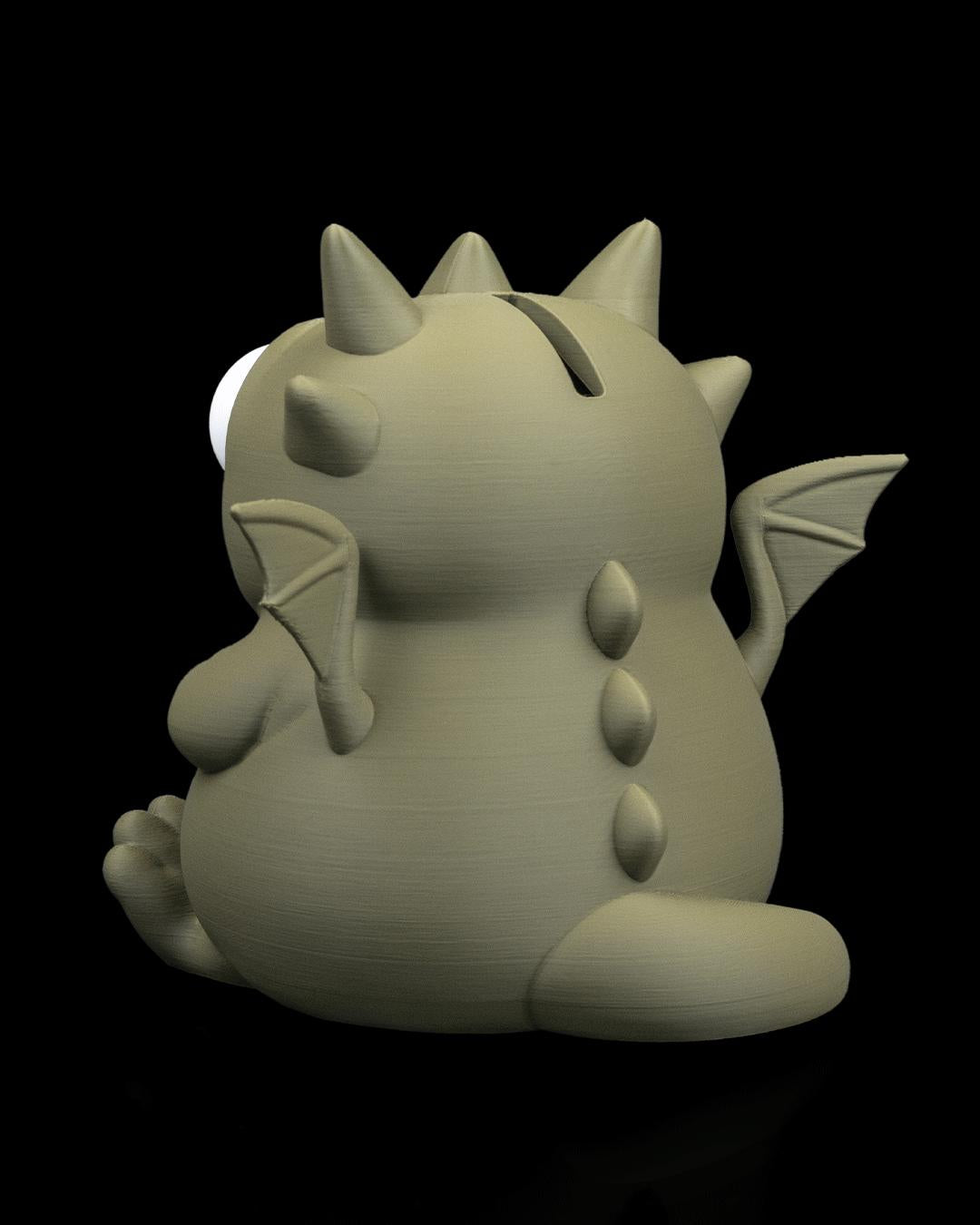 Dragon Coin Bank – Cute Fantasy Piggy Bank for Kids and Adults – Unique Money Saving Box