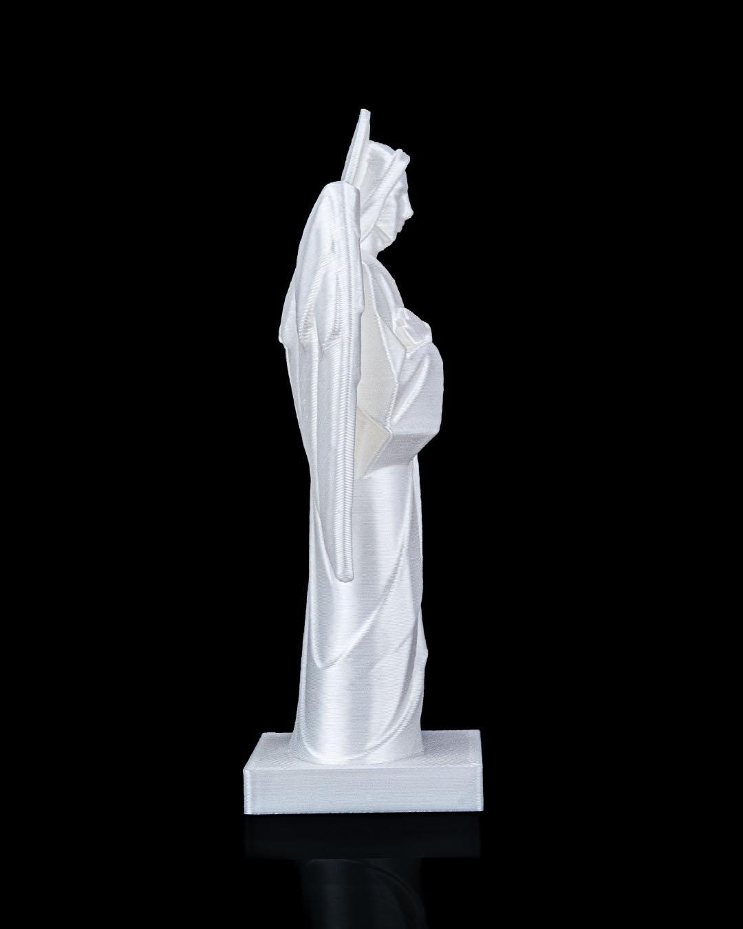Angel Statue – White Guardian Angel Figurine, Religious Home Decor, Spiritual Gift