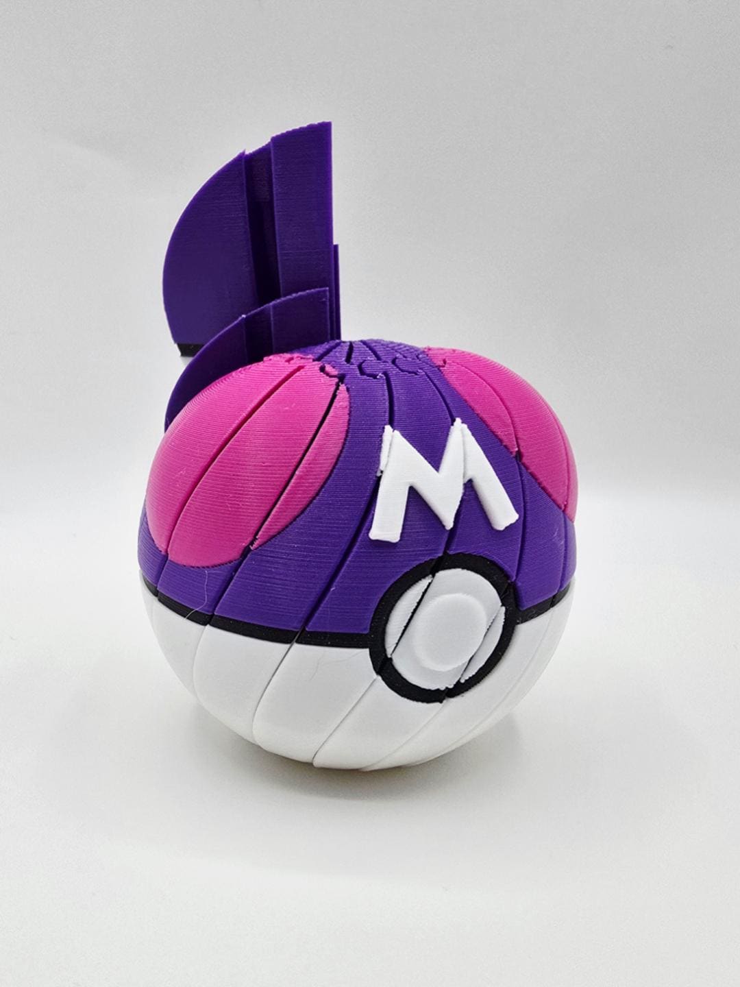 Rare Ball Twist Fidget Toy | 3D Printed Full Color Character Ball Fidget | Monster Ball Spinner | Stress Relief ADHD | Cool Gamer Desk Gift