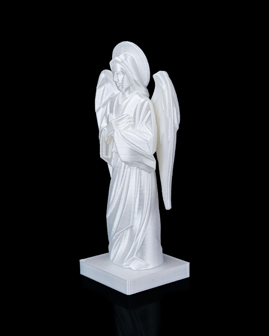 Angel Statue – White Guardian Angel Figurine, Religious Home Decor, Spiritual Gift