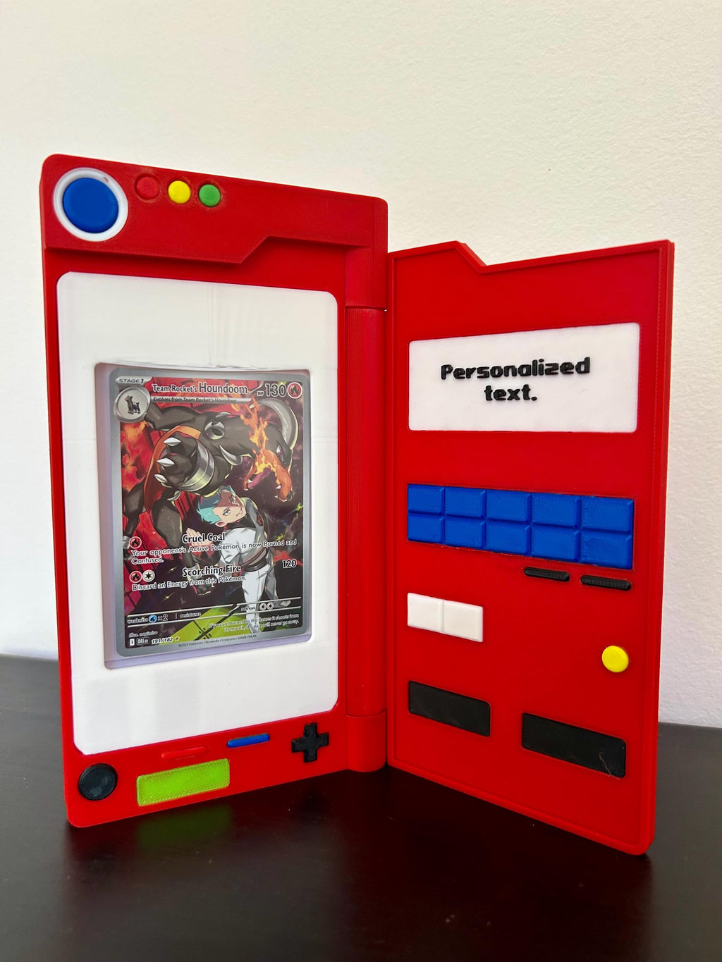 Pokedex Card Holder | Pokémon Card Stand | Custom Gift for Gamers & Collectors | PSA Beckett ACE