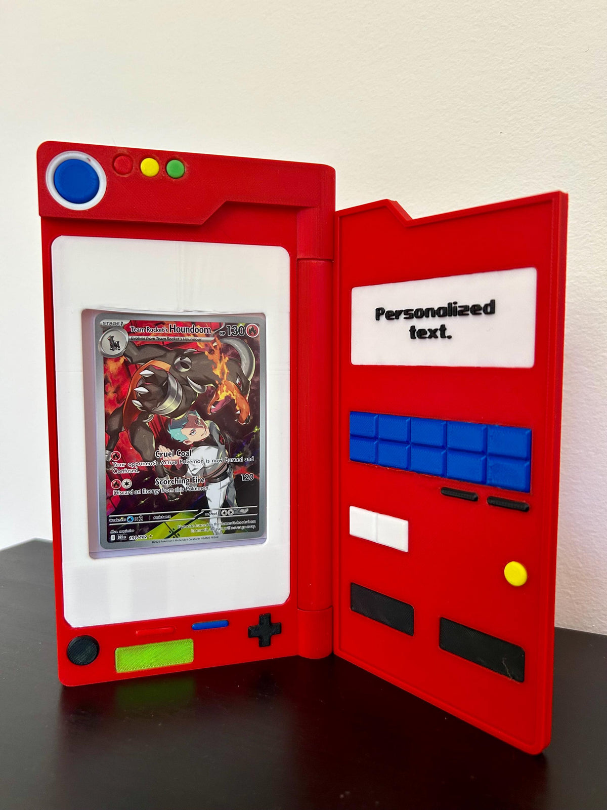 Pokedex Card Holder | Pokémon Card Stand | Custom Gift for Gamers & Collectors | PSA Beckett ACE