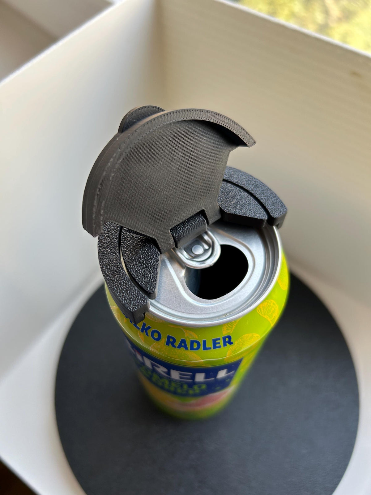 Customizable Drink Can Lid, Sturdier version | Reusable Soda Can Cover | Personalized Beverage Protector