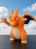 Charizard 3D Window Decoration | Window Presser | Anime Desk Toy | Room Decor