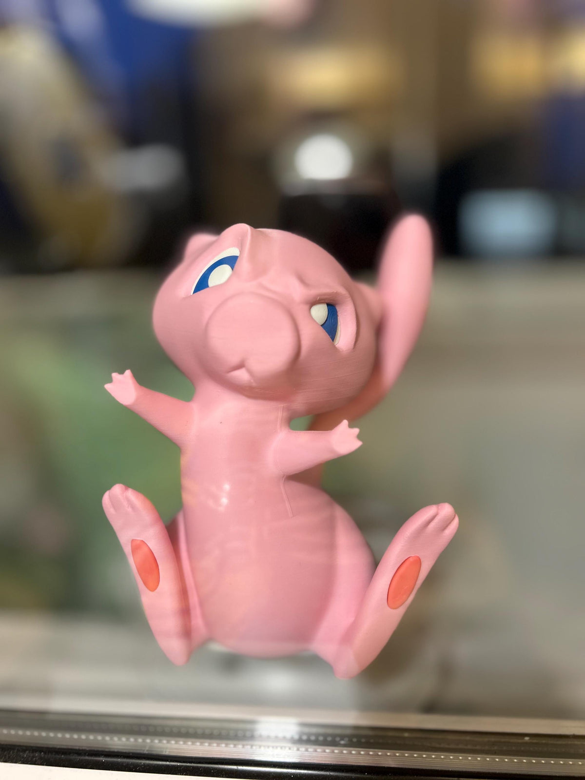 Mew 3D Window Decoration | Window Presser | Anime Desk Toy | Room Decor