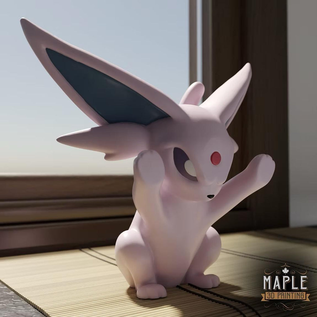 Espeon 3D Window Decoration | Window Presser | Anime Desk Toy | Room Decor