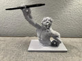 Elegant 3D Printed Greek Statue Pen Holder – Unique Desk Accessory for Home or Office