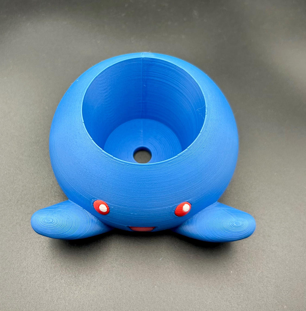 Oddish Planter Pot | Cute Plant Pot | Succulent Planter | Pokemon Inspired Planter | Desk Plant Holder | Gamer Room Decor