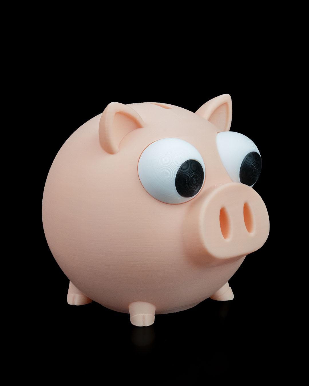 Piggy Bank – Cute Coin Bank for Kids and Adults – Modern Money Saving Box