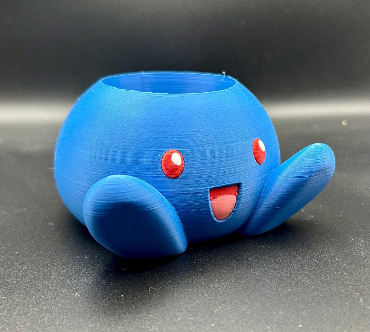 Oddish Planter Pot | Cute Plant Pot | Succulent Planter | Pokemon Inspired Planter | Desk Plant Holder | Gamer Room Decor