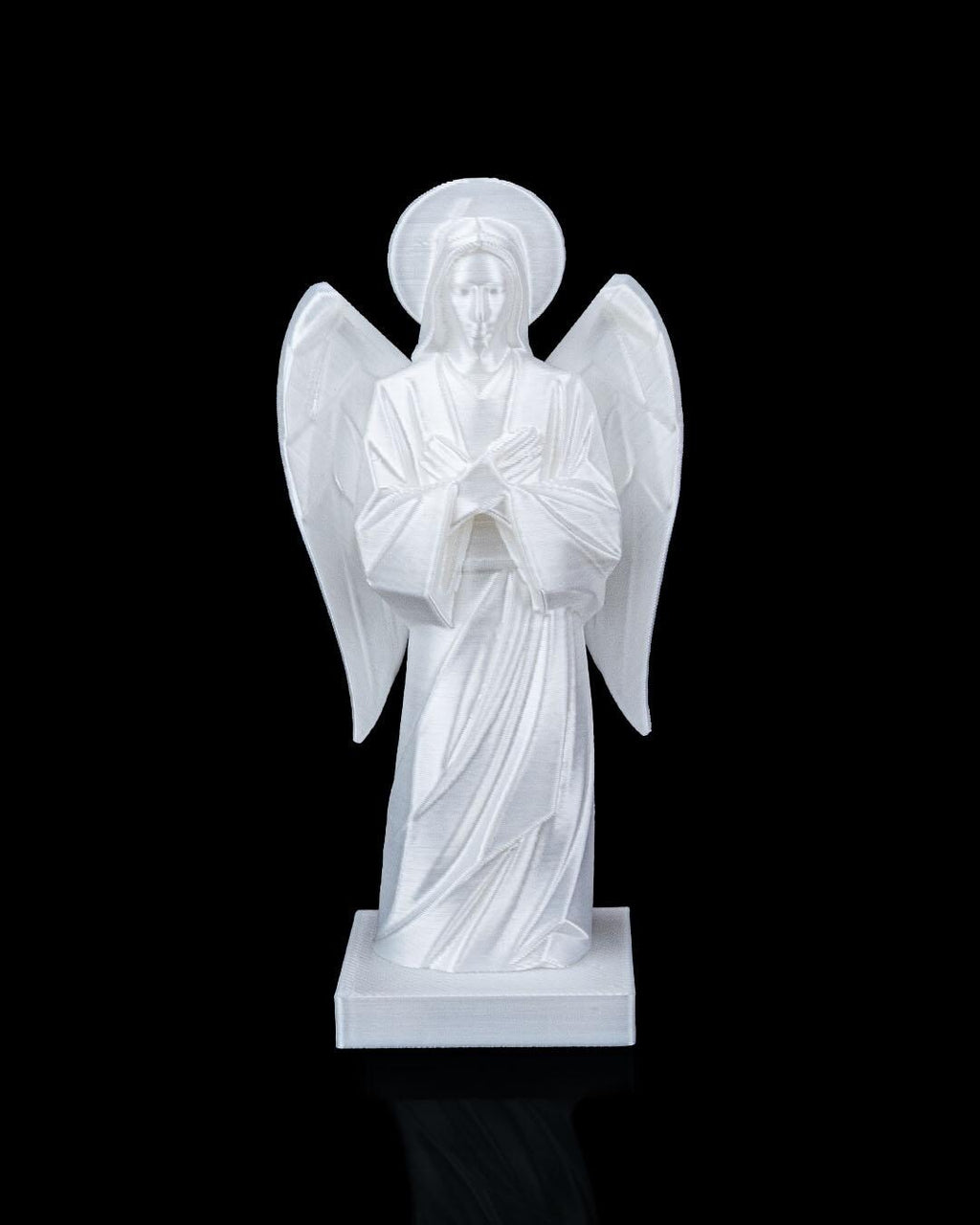 Angel Statue – White Guardian Angel Figurine, Religious Home Decor, Spiritual Gift