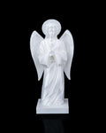 Angel Statue – White Guardian Angel Figurine, Religious Home Decor, Spiritual Gift