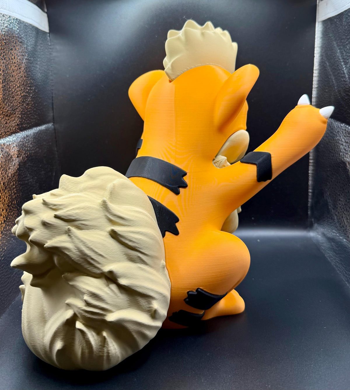 Growlithe 3D Window Decoration | Window Presser | Anime Desk Toy | Room Decor