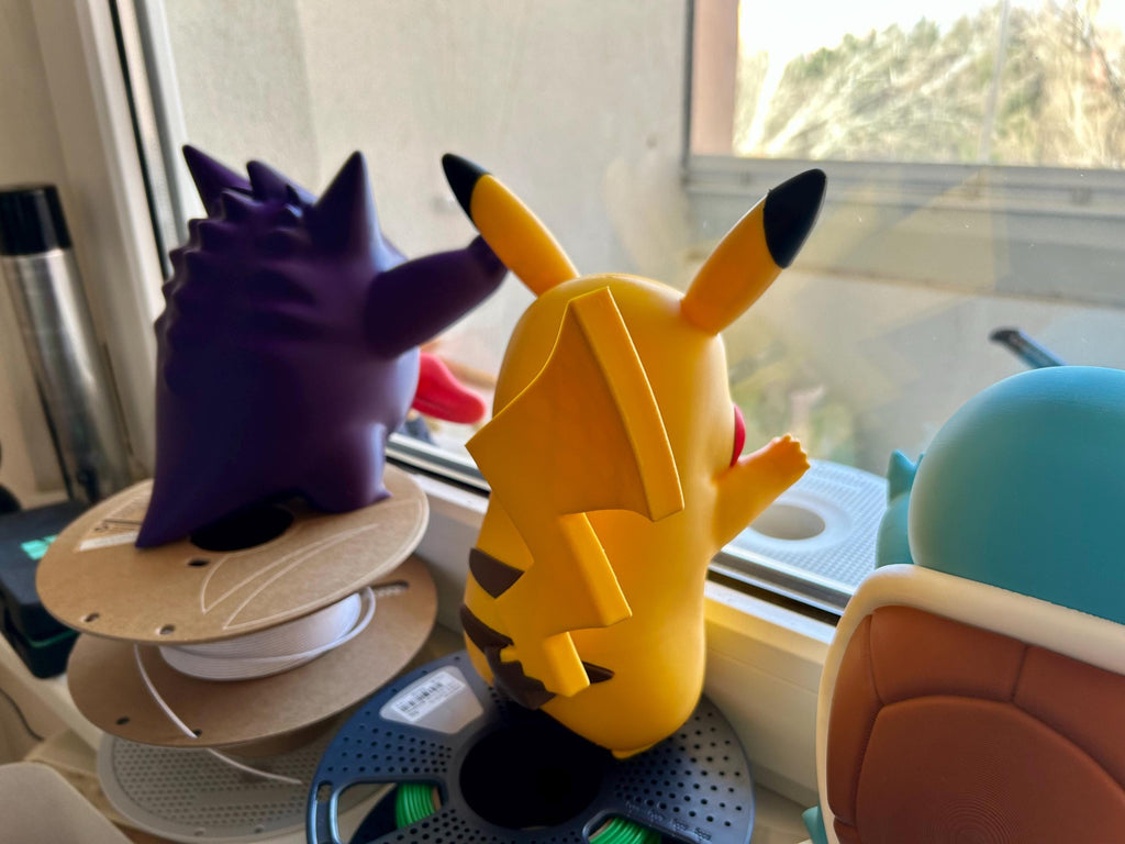 Pokémon Window Decoration Collection | Window Presser | Pikachu, Charmander, Bulbasaur, Gengar, Squirtle & More