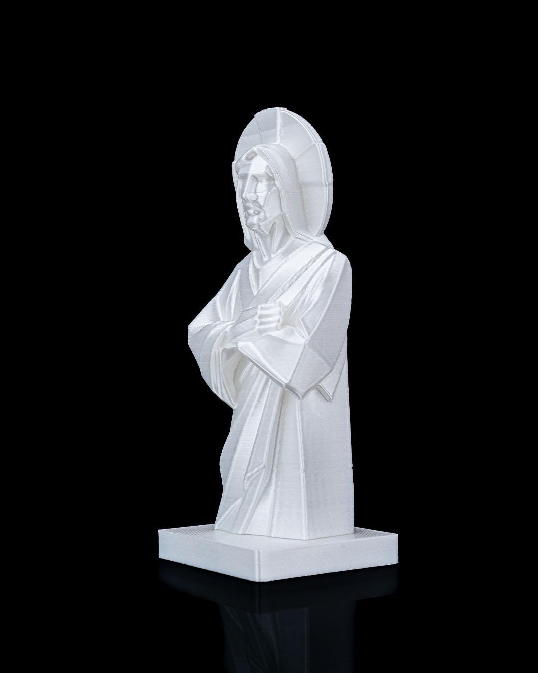 Jesus Christ Statue – Religious Home Decor, Christian Gift, Modern Sacred Sculpture