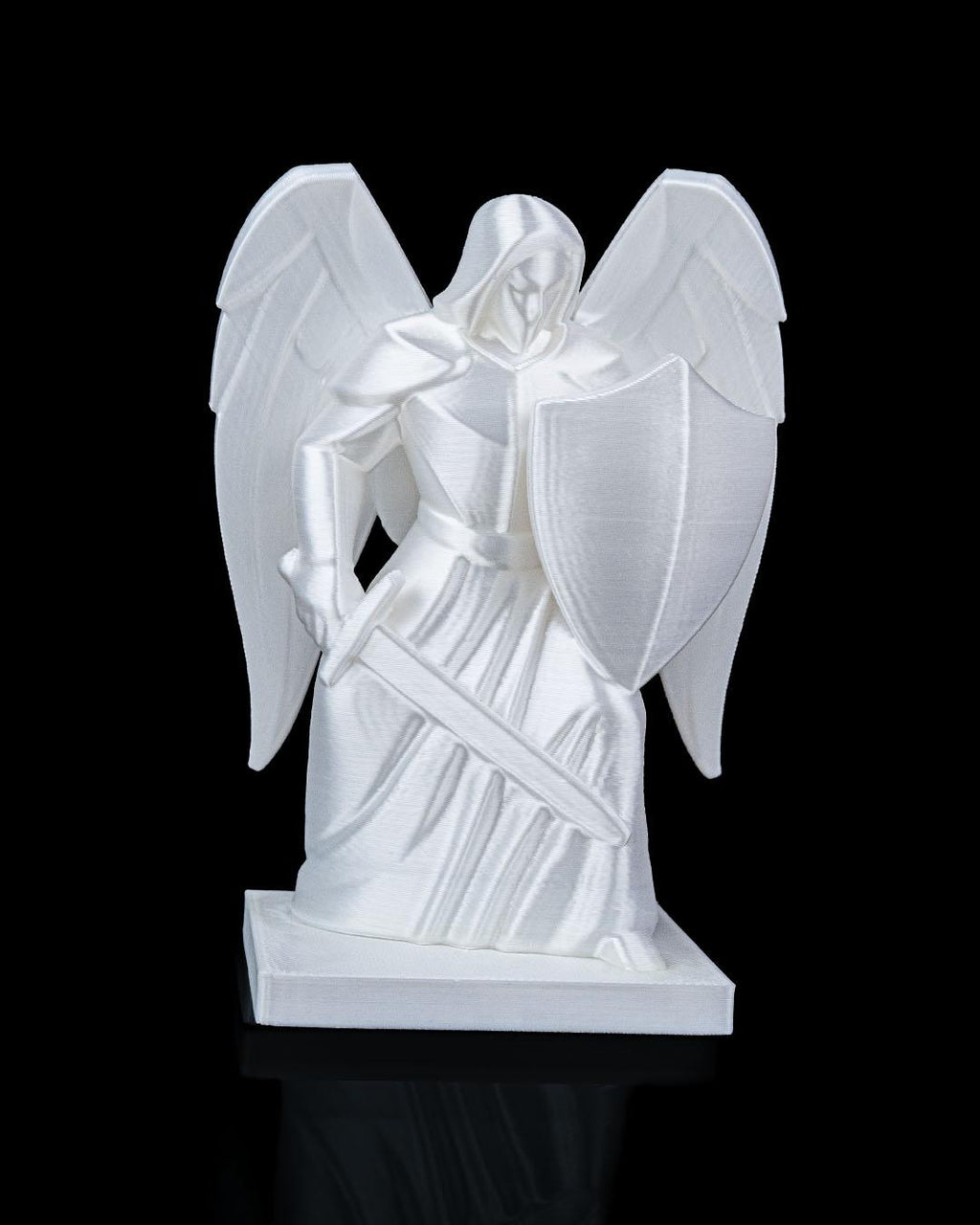 Archangel Michael Statue – Angel Figurine with Sword & Shield, Spiritual Home Décor