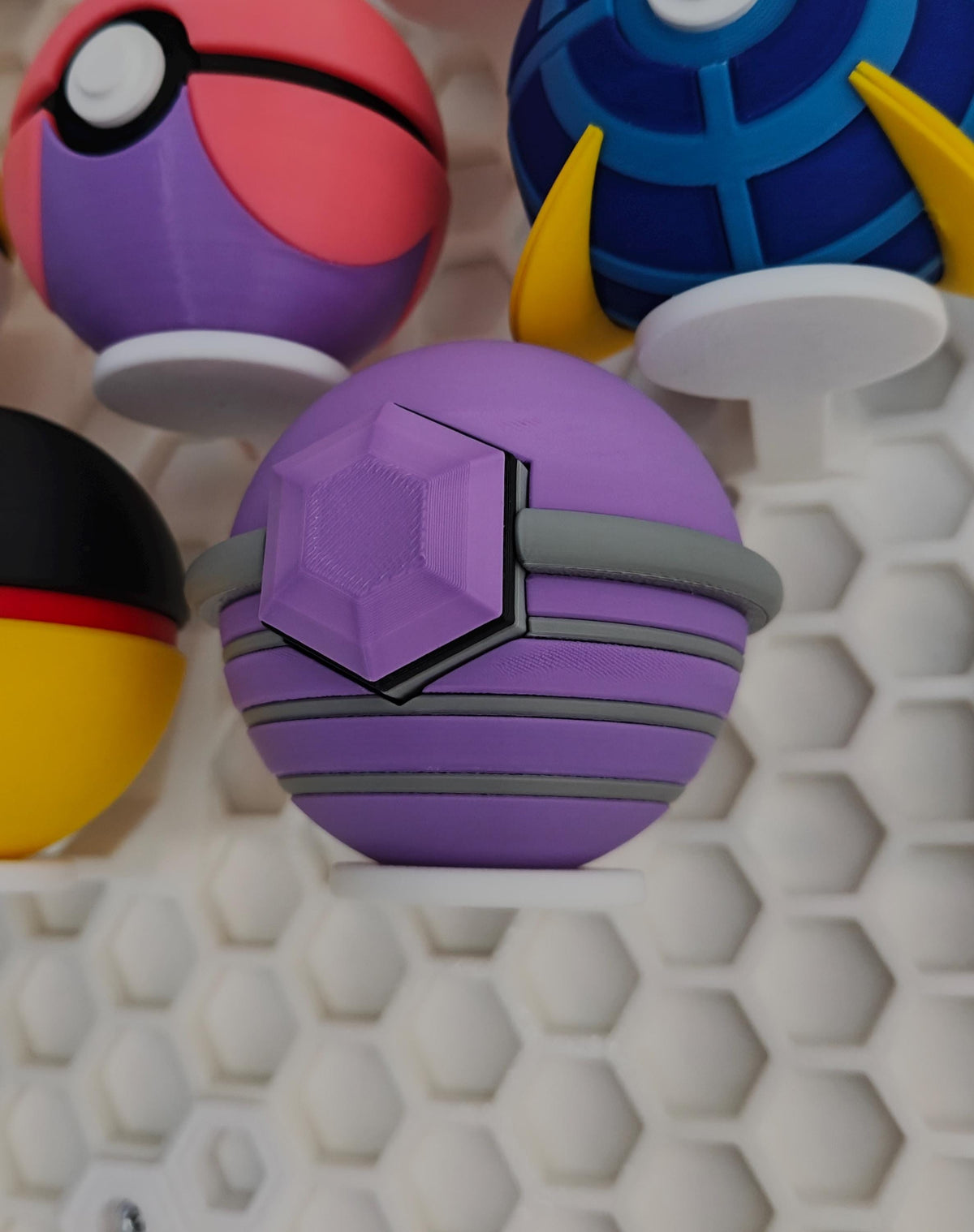 3D Printed Creature Balls | Magma, Nest, Dream, Dark, Aqua Ball Designs | Custom Character Ball Gift