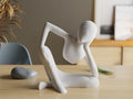 Modern 3D Printed Minimalist Figure Sculpture - Unique Art Decor for Home or Office