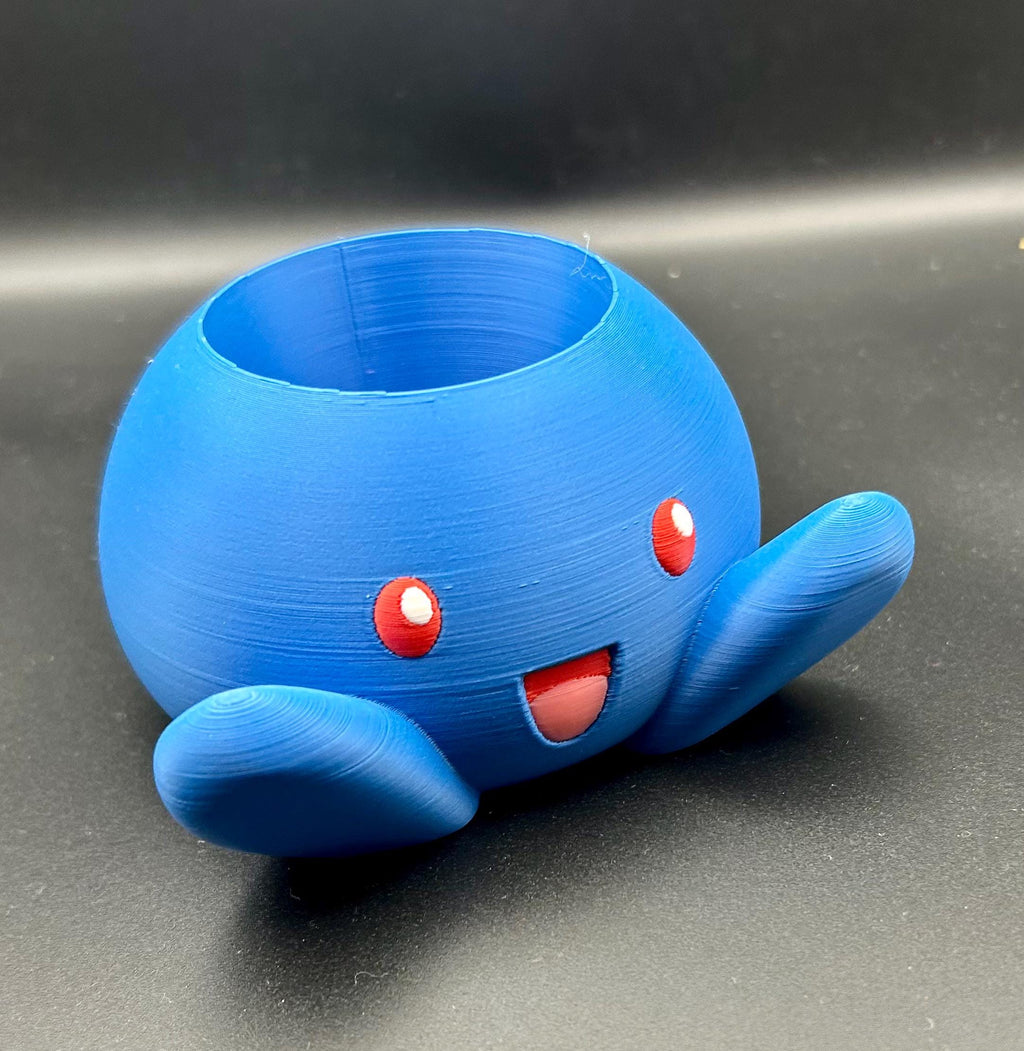 Oddish Planter Pot | Cute Plant Pot | Succulent Planter | Pokemon Inspired Planter | Desk Plant Holder | Gamer Room Decor