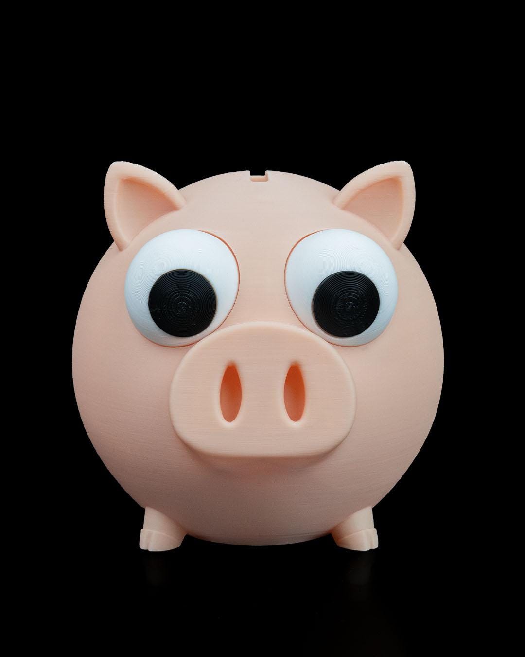 Piggy Bank – Cute Coin Bank for Kids and Adults – Modern Money Saving Box