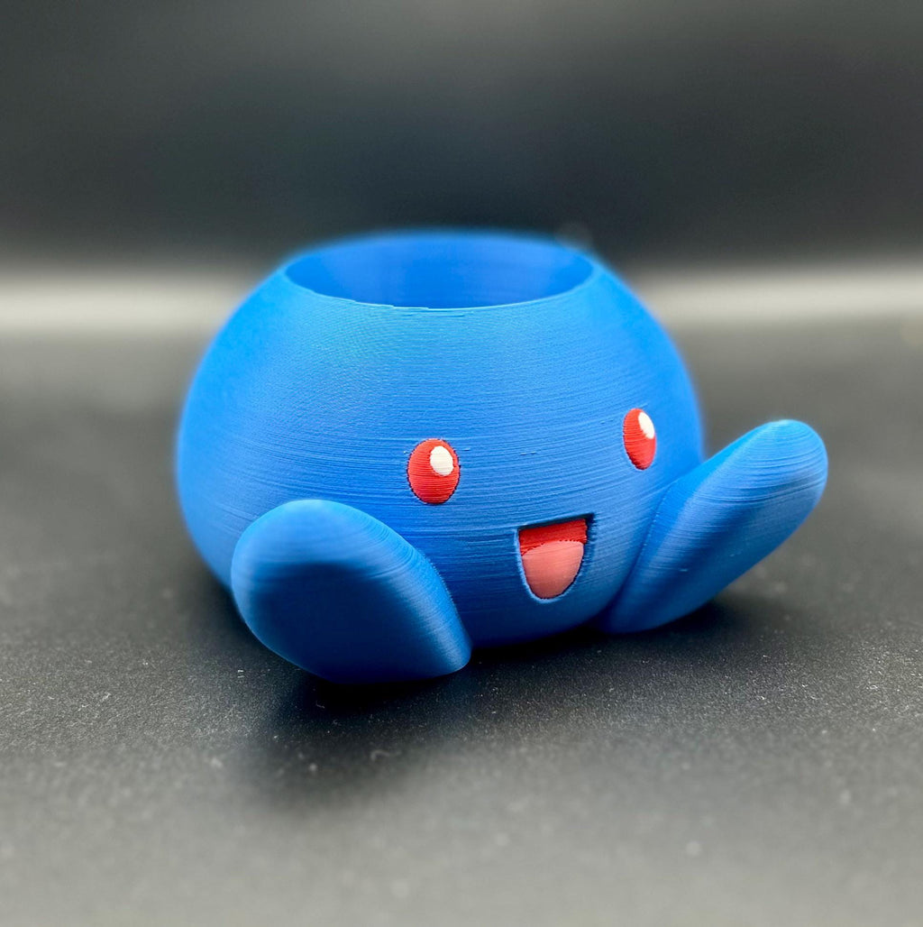 Oddish Planter Pot | Cute Plant Pot | Succulent Planter | Pokemon Inspired Planter | Desk Plant Holder | Gamer Room Decor