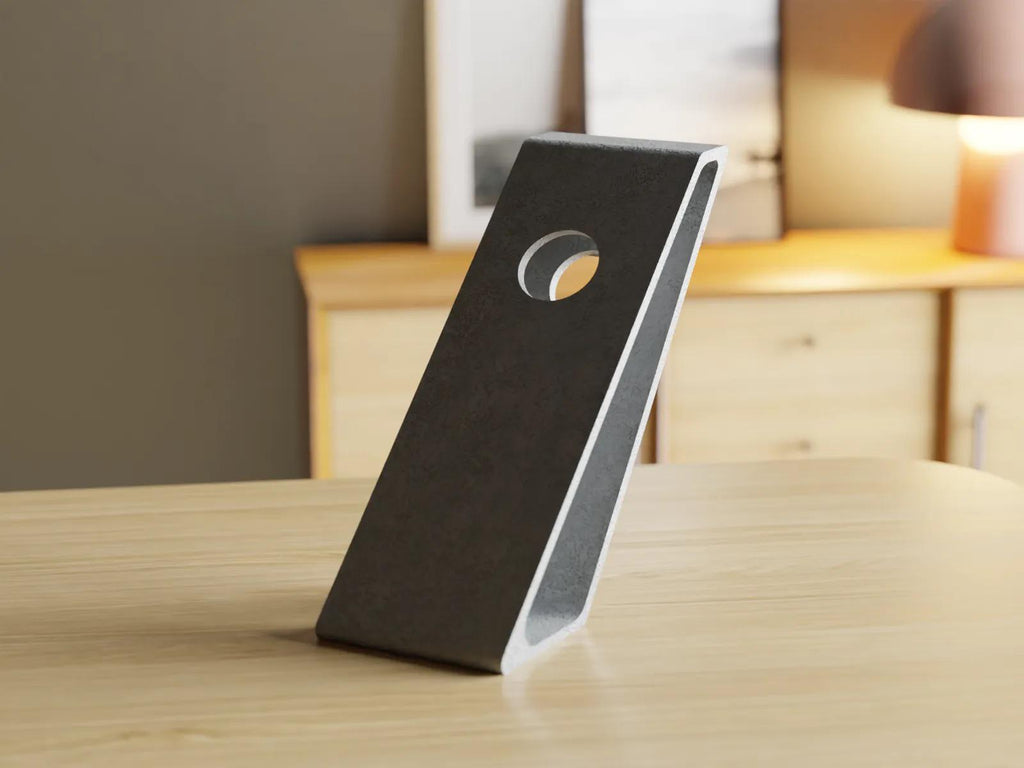 3D Printed Wine Bottle Holder – Modern Minimalist Display Stand